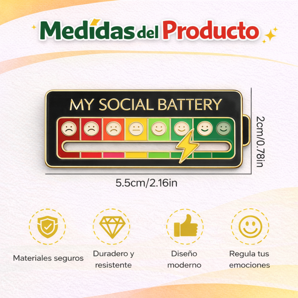 Pin de Energía Social - VibraPin