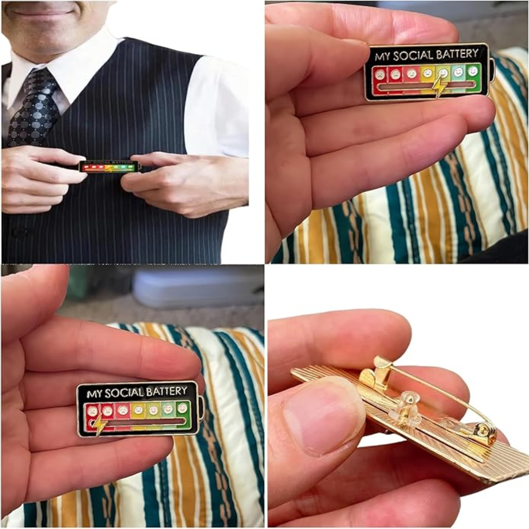 Pin de Energía Social - VibraPin