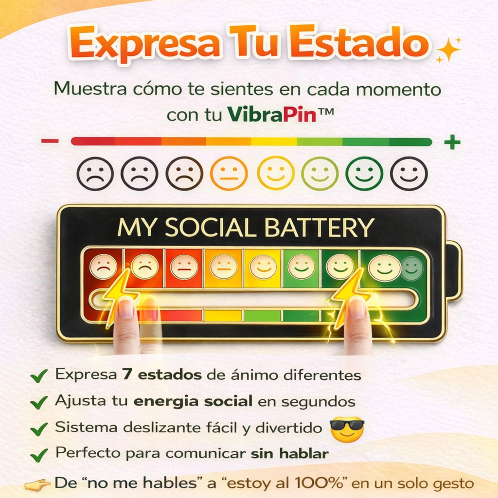 Pin de Energía Social - VibraPin